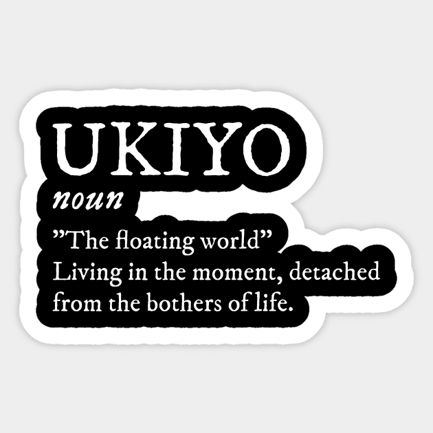 Ukiko Sticker by CANVAZSHOP